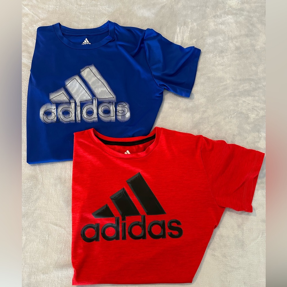 Adidas Primegreen Logo Shortsleeved Shirts Boys Medium (10-12)